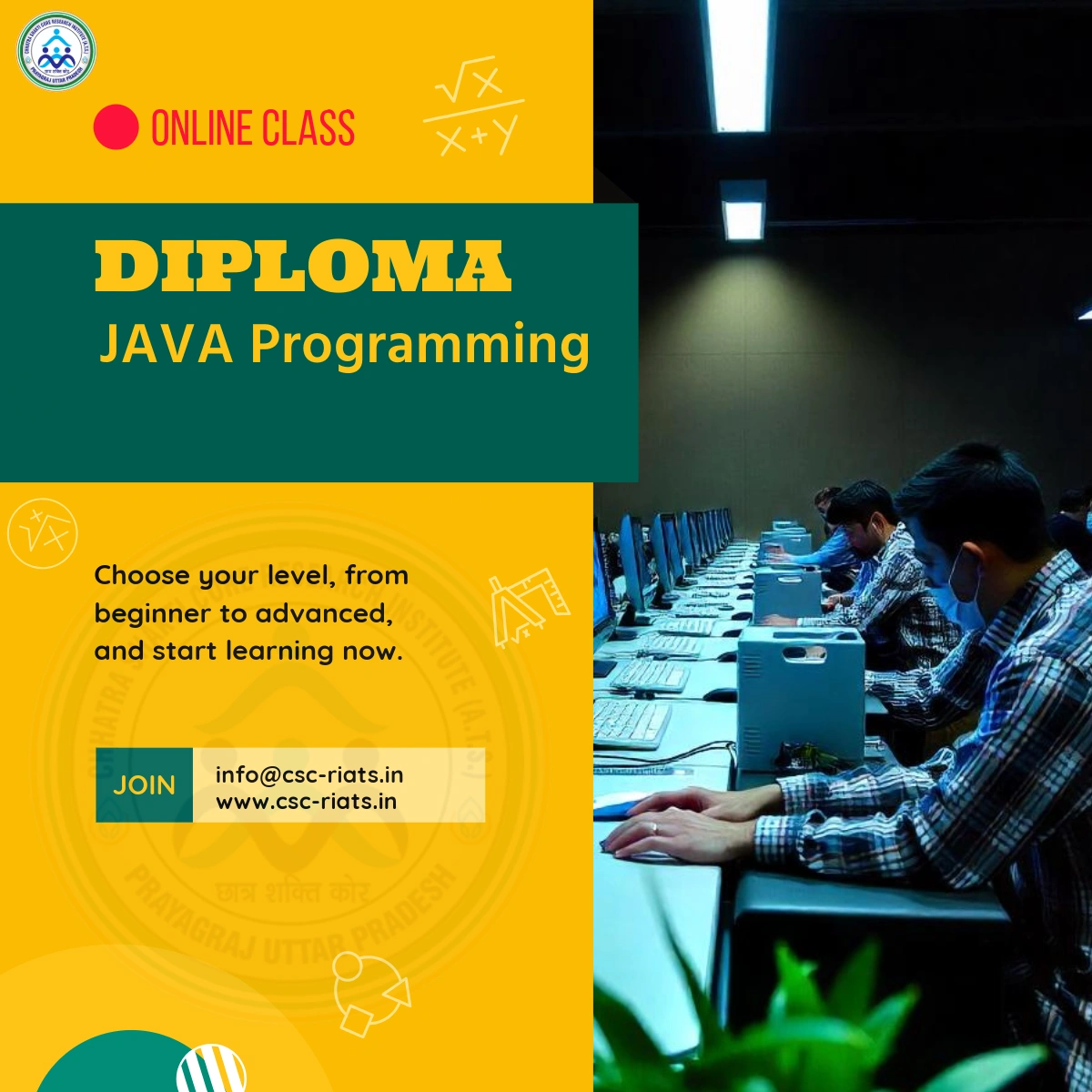 Diploma in JAVA Programming
